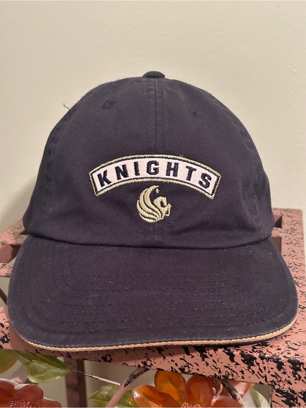 American Needle Army Black Knights West Point Strapback Dad Hat 1918 Retro Cap